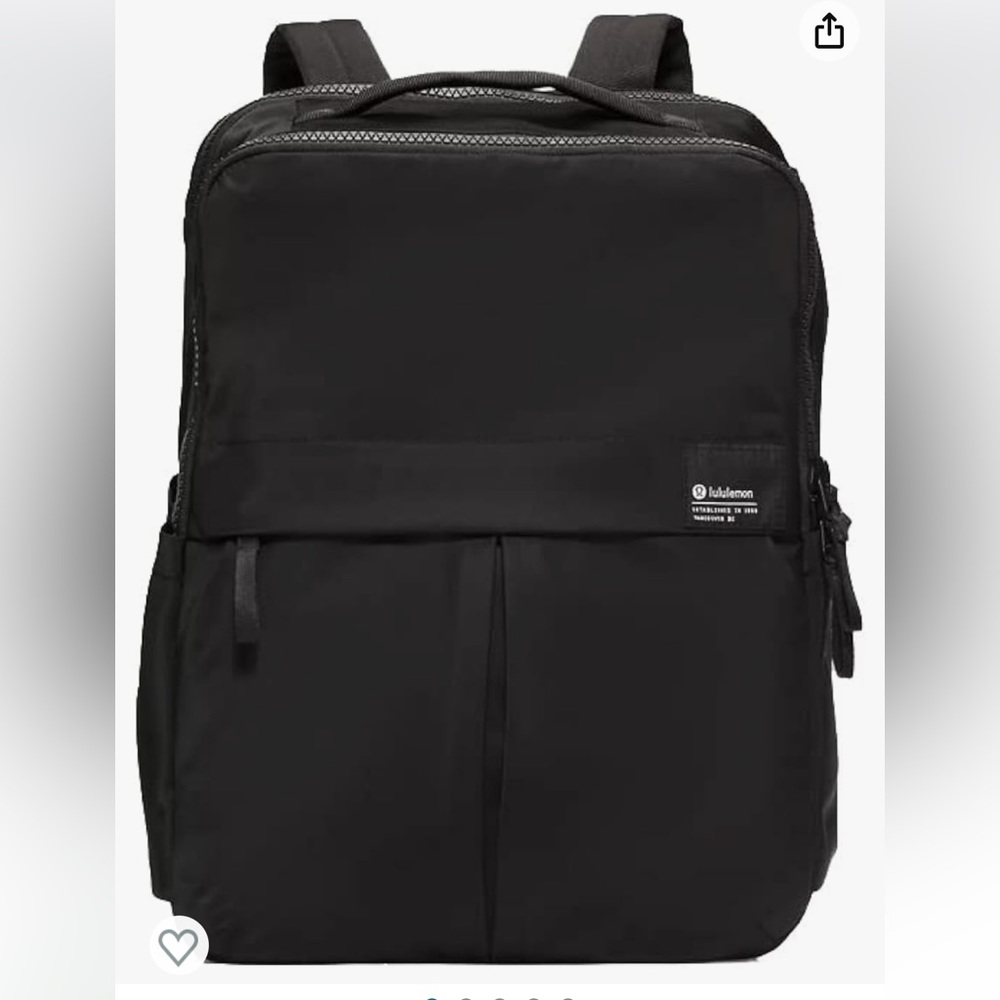 Lululemon black laptop backpack - price is firm